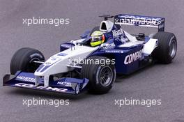 02.09.2001 Spa, Belgien, Ralf Schumacher im BMW-Williams am Sonntag (02.09.2001) beim Formel 1 Grand Prix von Belgien am Sonntag in Spa. c Alex Grimm/xpb.cc