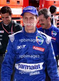 02.09.2001 Spa, Belgien, Luciano Burti (Archivfoto) verunglYckte schwer in seinem Prost am Sonntag (02.09.2001) beim Formel 1 Grand Prix von Belgien am Sonntag in Spa. c xpb.cc