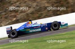 31.08.2001 Spa, Belgien, Kimi RSikksnen im SAUBER am Freitag (31.08.2001) beim 2.Freien Training zum Formel 1 Grand Prix von Belgien am Sonntag in Spa. c Alex Grimm/xpb.cc