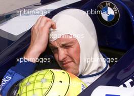 17.08.2001 Budapest, Ungarn, Ralf Schumacher am Freitag (17.08.2001) beim Freien Training zum Formel 1 Grand Prix von Ungarn in Budapest. c xpb.cc