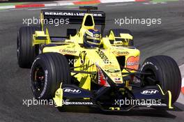 27.05.2001 Monte Carlo, Monaco, Heinz Harald Frentzen im JORDAN-HONDA am Sonntag (27.05.2001) beim Formel 1 Grand Prix von Monaco. c xpb.cc