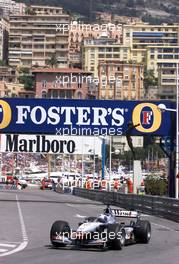 24.05.2001 Monte Carlo, Monaco, David Coulthard im McLaren-Mercedes am Donnerstag (24.05.2001) beim Freien Training zum Formel 1 Grand Prix von Monaco. c xpb.cc