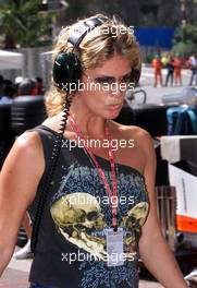 26.05.2001 Monte Carlo, Monaco, Schauspielerin Rachel Hunter am Samstag (26.05.2001) zum Formel 1 Grand Prix von Monaco. c xpb.cc
