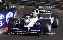 26.05.2001 Monte Carlo, Monaco, Ralf Schumacher im BMW-Williams beim Training am Samstag (26.05.2001) zum Formel 1 Grand Prix von Monaco. c xpb.cc