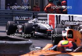 27.05.2001 Monte Carlo, Monaco, David Coulthard im McLaren-Mercedes auf Rang 13 am Sonntag (27.05.2001) beim Formel 1 Grand Prix von Monaco. c xpb.cc