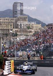 24.05.2001 Monte Carlo, Monaco, Ralf Schumacher im BMW-Williams am Donnerstag (24.05.2001) beim Freien Training zum Formel 1 Grand Prix von Monaco. c xpb.cc