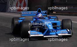 26.05.2001 Monte Carlo, Monaco, Jenson Button im Benetton beim Training am Samstag (26.05.2001) zum Formel 1 Grand Prix von Monaco. c xpb.cc