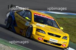 05.10.2002 Hockenheim, Deutschland, DTM, Hockenheim, 7 Manuel Reuter (D), Opel Team Phoenix, Training, GP Strecke c xpb.cc Email: info@xpb.cc, weitere Bilder auf der Datenbank: www.xpb.cc