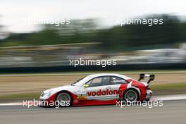 03.05.2002 Zolder, Belgien, DTM, Freitag in Zolder, Bernd Schneider (Vodafone AMG-Mercedes) auf der Strecke, Training, Belgien c xpb.cc Email: info@xpb.cc, weitere Bilder auf der Datenbank: www.xpb.cc