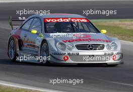 03.04.2002 Hockenheim, Deutschland, DTM Testfahrten auf dem Hockenheimring am Mittwoch, Wagen von Bernd Schneider (D), CLK, AMG-Mercedes c xpb.cc Mail: info@xpb.cc  Datenbank: www.xpb.cc 