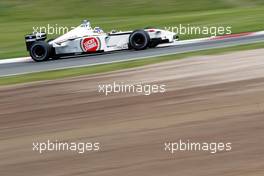 26.04.2002 Barcelona, Spanien, Barcelona, Training am Freitag, Jacques Villeneuve auf der Strecke, Feature, Formel 1 Grand Prix (GP) von Spanien 2002. c xpb.cc Email: info@xpb.cc, weitere Bilder auf der Datenbank: www.xpb.cc