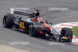 27.04.2002 Barcelona, Spanien, Barcelona, Qualifying am Samstag, Alex Yoong (European Minardi) auf der Strecke, Formel 1 Grand Prix (GP) von Spanien 2002. c xpb.cc Email: info@xpb.cc, weitere Bilder auf der Datenbank: www.xpb.cc