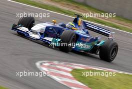 27.04.2002 Barcelona, Spanien, Barcelona, Training am Samstag, Felipe Massa (Sauber Petronas) auf der Strecke, Formel 1 Grand Prix (GP) von Spanien 2002. c xpb.cc Email: info@xpb.cc, weitere Bilder auf der Datenbank: www.xpb.cc