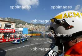 26.05.2002 Monte Carlo, Monaco, F1 in Monaco, Sonntag, WarmUp, Felipe Massa (Sauber) auf der Strecke, Formel 1 Grand Prix (GP) von Monaco 2002 in Monte Carlo, Monaco c xpb.cc Email: info@xpb.cc, weitere Bilder auf der Datenbank: www.xpb.cc