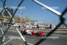 26.05.2002 Monte Carlo, Monaco, F1 in Monaco, Sonntag, Rennen, Mika Salo (Toyota) auf der Strecke, Formel 1 Grand Prix (GP) von Monaco 2002 in Monte Carlo, Monaco c xpb.cc Email: info@xpb.cc, weitere Bilder auf der Datenbank: www.xpb.cc