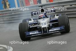 23.05.2002 Monte Carlo, Monaco, F1 in Monaco, Donnerstag, Training, Juan Pablo Montoya (BMW WilliamsF1) auf der Strecke, Formel 1 Grand Prix (GP) von Monaco 2002 in Monte Carlo, Monaco c xpb.cc Email: info@xpb.cc, weitere Bilder auf der Datenbank: www.xpb.cc