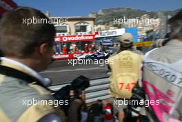 26.05.2002 Monte Carlo, Monaco, F1 in Monaco, Sonntag, WarmUp, Ralf Schumacher (BMW WilliamsF1) auf der Strecke, Formel 1 Grand Prix (GP) von Monaco 2002 in Monte Carlo, Monaco c xpb.cc Email: info@xpb.cc, weitere Bilder auf der Datenbank: www.xpb.cc
