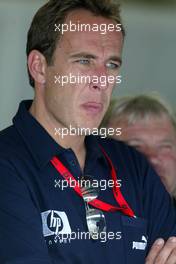 06.09.2003 Zeltweg, Österreich, Patrick Huisman (NED), former DTM driver, back in the DTM paddock for one weekend as a guest driver in the Porsche Supercup - DTM 2003 in Zeltweg, Grand-Prix-Kurs des A1-Ring, Österreich (Deutsche Tourenwagen Masters)  - Weitere Bilder auf www.xpb.cc, eMail: info@xpb.cc - Belegexemplare senden.  c Copyright: Kennzeichnung mit: Miltenburg / xpb.cc