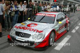 06.09.2003 Zeltweg, Österreich, Niki Lauda (AUT), former Formula One driver, in the the Mercedes CLK two-seater DTM car - DTM 2003 in Zeltweg, Grand-Prix-Kurs des A1-Ring, Österreich (Deutsche Tourenwagen Masters)  - Weitere Bilder auf www.xpb.cc, eMail: info@xpb.cc - Belegexemplare senden.  c Copyright: Kennzeichnung mit: Miltenburg / xpb.cc