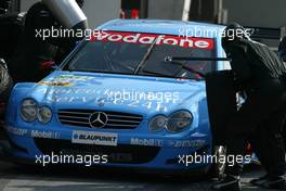 07.09.2003 Zeltweg, Österreich, Pitstop of Gary Paffett (GBR), Service 24h AMG-Mercedes, Mercedes-Benz CLK-DTM - DTM 2003 in Zeltweg, Grand-Prix-Kurs des A1-Ring, Österreich (Deutsche Tourenwagen Masters)  - Weitere Bilder auf www.xpb.cc, eMail: info@xpb.cc - Belegexemplare senden.  c Copyright: Kennzeichnung mit: Miltenburg / xpb.cc