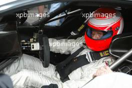 06.09.2003 Zeltweg, Österreich, Niki Lauda (AUT), former Formula One driver, drives guest of Mercedes around the A1-Ring in the the Mercedes CLK two-seater DTM car - DTM 2003 in Zeltweg, Grand-Prix-Kurs des A1-Ring, Österreich (Deutsche Tourenwagen Masters)  - Weitere Bilder auf www.xpb.cc, eMail: info@xpb.cc - Belegexemplare senden.  c Copyright: Kennzeichnung mit: Miltenburg / xpb.cc