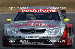 07.06.2003 Klettwitz, Deutschland, Bernd Schneider (GER), Vodafone AMG-Mercedes, Mercedes-Benz CLK-DTM - DTM 2003 in Klettwitz, EuroSpeedway Lausitz, Lausitzring (Deutsche Tourenwagen Masters)  - Weitere Bilder auf www.xpb.cc, eMail: info@xpb.cc - Belegexemplare senden. c Copyright: Kennzeichnung mit: Miltenburg / xpb.cc