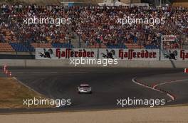 08.06.2003 Klettwitz, Deutschland, Bernd Schneider (GER), Vodafone AMG-Mercedes, Mercedes-Benz CLK-DTM, driving into the first part of the infield - DTM 2003 in Klettwitz, EuroSpeedway Lausitz, Lausitzring (Deutsche Tourenwagen Masters)  - Weitere Bilder auf www.xpb.cc, eMail: info@xpb.cc - Belegexemplare senden. c Copyright: Kennzeichnung mit: Miltenburg / xpb.cc