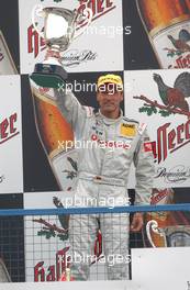 27.07.2003 Castle Donington, Großbritannien, Podium, Bernd Schneider (GER), Vodafone AMG-Mercedes, Portrait (2nd) - DTM 2003 in Castle Donington, Donington Park (Deutsche Tourenwagen Masters, UK, GB, England)  - Weitere Bilder auf www.xpb.cc, eMail: info@xpb.cc - Belegexemplare senden. c Copyright: Kennzeichnung mit: Miltenburg / xpb.cc