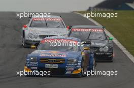 27.07.2003 Castle Donington, Großbritannien, Mattias Ekström (SWE), PlayStation 2 Red Bull Abt-Audi, Abt-Audi TT-R, in front of Marcel Fässler (CHE), AMG-Mercedes, Mercedes-Benz CLK-DTM, and Christijan Albers (NED), Express-Service AMG-Mercedes, Mercedes-Benz CLK-DTM - DTM 2003 in Castle Donington, Donington Park (Deutsche Tourenwagen Masters, UK, GB, England)  - Weitere Bilder auf www.xpb.cc, eMail: info@xpb.cc - Belegexemplare senden. c Copyright: Kennzeichnung mit: Miltenburg / xpb.cc