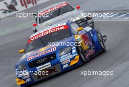 27.04.2003 Hockenheim, Deutschland, DTM, Rennen, Mattias Ekström (SWE), PlayStation 2 Red Bull Abt-Audi, Abt-Audi TT-R, Christijan Albers (NED), Service 24h AMG-Mercedes, Mercedes-Benz CLK-DTM - DTM 2003 in Hockenheim, Grand-Prix-Kurs des Hockenheimring Baden-Württemberg (Deutsche Tourenwagen Masters)  - Weitere Bilder auf www.xpb.cc, eMail: info@xpb.cc - Belegexemplare senden. c Copyright Kennzeichnung mit:  xpb.cc