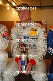 24.05.2003 Nürburg, Deutschland, Press Conference, Martin Tomczyk (GER), S line Audi Junior Team, Portrait - DTM 2003 in Nürburg, Grand-Prix-Kurs des Nürburgring (Deutsche Tourenwagen Masters)  - Weitere Bilder auf www.xpb.cc, eMail: info@xpb.cc - Belegexemplare senden. c Copyright: Kennzeichnung mit: Miltenburg / xpb.cc