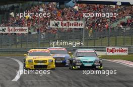 25.05.2003 Nürburg, Deutschland, Christian Abt (GER), Hasseröder Abt-Audi, Abt-Audi TT-R, Mattias Ekström (SWE), PlayStation 2 Red Bull Abt-Audi, Abt-Audi TT-R, and Manuel Reuter (GER), OPC Team Holzer, Opel Astra V8 Coupé - DTM 2003 in Nürburg, Grand-Prix-Kurs des Nürburgring (Deutsche Tourenwagen Masters)  - Weitere Bilder auf www.xpb.cc, eMail: info@xpb.cc - Belegexemplare senden. c Copyright: Kennzeichnung mit: Miltenburg / xpb.cc