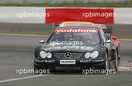 25.05.2003 Nürburg, Deutschland, Jean Alesi (FRA), AMG-Mercedes, Mercedes-Benz CLK-DTM, with a broken front wing which caused him to retire - DTM 2003 in Nürburg, Grand-Prix-Kurs des Nürburgring (Deutsche Tourenwagen Masters)  - Weitere Bilder auf www.xpb.cc, eMail: info@xpb.cc - Belegexemplare senden. c Copyright: Kennzeichnung mit: Miltenburg / xpb.cc