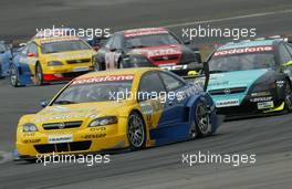 17.08.2003 Nürburg, Deutschland, Sonntag, Jeroen Bleekemolen (NED), OPC Euroteam, Opel Astra V8 Coupe, Manuel Reuter (GER), OPC Team Holzer, Opel Astra V8 Coupe, Timo Scheider (GBR), OPC Team Phoenix, Opel Astra V8 Coupe - DTM 2003 am Nürburgring, Nuerburg, Germany, Deutsche Tourenwagen Masters - Weitere Bilder auf www.xpb.cc, eMail: info@xpb.cc - Belegexemplare senden. c Copyright: Kennzeichnung mit:  xpb.cc