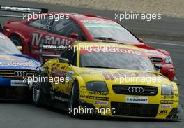 17.08.2003 Nürburg, Deutschland, Sonntag, Laurent Aiello (FRA), Hasseröder Abt-Audi, Abt-Audi TT-R, Peter Dumbreck (GBR), OPC Team Phoenix, Opel Astra V8 Coupe, Mattias Ekström (SWE), PlayStation 2 Red Bull Abt-Audi, Abt-Audi TT-R - DTM 2003 am Nürburgring, Nuerburg, Germany, Deutsche Tourenwagen Masters - Weitere Bilder auf www.xpb.cc, eMail: info@xpb.cc - Belegexemplare senden. c Copyright: Kennzeichnung mit:  xpb.cc