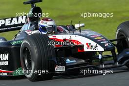 07.03.2003 Melbourne, Australien, MEL, Formel1, Freitag, 2tes freise Training (11-12am),  Jos Verstappen (NL, 19), Minardi Cosworth, PS03, auf der Strecke (Track) - Albert Park Circuit, (Fosters Australian Grand Prix 2003, Victoria, Australia, Formel 1, F1)  c Copyright: Photos mit - xpb.cc - kennzeichnen, weitere Bilder auf www.xpb.cc, eMail: info@xpb.cc - Belegexemplare senden.