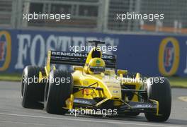 07.03.2003 Melbourne, Australien, MEL, Formel1, Freitag, 1tes freise Training (8.30-10.30am),  Ralph Fireman (GB, 12), Jordan Ford, EJ13, auf der Strecke (Track) - Albert Park Circuit, (Fosters Australian Grand Prix 2003, Victoria, Australia, Formel 1, F1)  c Copyright: Photos mit - xpb.cc - kennzeichnen, weitere Bilder auf www.xpb.cc, eMail: info@xpb.cc - Belegexemplare senden.