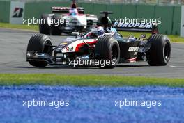 07.03.2003 Melbourne, Australien, MEL, Formel1, Freitag, 2tes freies Training (11-12am),  Jos Verstappen (NL, 19), Minardi Cosworth, PS03, auf der Strecke (Track) - Albert Park Circuit, (Fosters Australian Grand Prix 2003, Victoria, Australia, Formel 1, F1)  c Copyright: Photos mit - xpb.cc - kennzeichnen, weitere Bilder auf www.xpb.cc, eMail: info@xpb.cc - Belegexemplare senden.