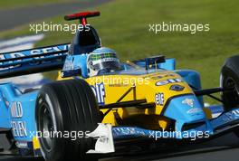 07.03.2003 Melbourne, Australien, MEL, Formel1, Freitag, 2tes freise Training (11-12am),  Allan McNish (Testfahrer), Mild Seven Renault F1 Team, R203, auf der Strecke (Track)- Albert Park Circuit, (Fosters Australian Grand Prix 2003, Victoria, Australia, Formel 1, F1)  c Copyright: Photos mit - xpb.cc - kennzeichnen, weitere Bilder auf www.xpb.cc, eMail: info@xpb.cc - Belegexemplare senden.