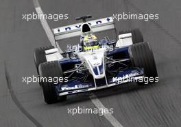 08.03.2003 Melbourne, Australien, MEL, Formel1, Samstag, Training, Ralf Schumacher (D, 04), BMW WilliamsF1 Team, FW25, auf der Strecke (Track) - Albert Park Circuit, (Fosters Australian Grand Prix 2003, Victoria, Australia, Formel 1, F1)  c Copyright: Photos mit - xpb.cc - kennzeichnen, weitere Bilder auf www.xpb.cc, eMail: info@xpb.cc - Belegexemplare senden.
