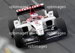 08.03.2003 Melbourne, Australien, MEL, Formel1, Samstag, Training, Jenson Button (GB, 17), Lucky Strike BAR Honda, BAR005, auf der Strecke (Track) - Albert Park Circuit, (Fosters Australian Grand Prix 2003, Victoria, Australia, Formel 1, F1)  c Copyright: Photos mit - xpb.cc - kennzeichnen, weitere Bilder auf www.xpb.cc, eMail: info@xpb.cc - Belegexemplare senden.