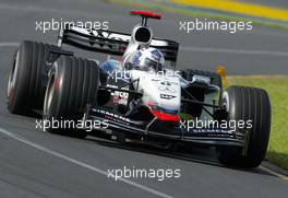 08.03.2003 Melbourne, Australien, MEL, Formel1, Samstag, Training, David Coulthard (GB, 05), West McLaren Mercedes, MP4-17D, auf der Strecke (Track) - Albert Park Circuit, (Fosters Australian Grand Prix 2003, Victoria, Australia, Formel 1, F1)  c Copyright: Photos mit - xpb.cc - kennzeichnen, weitere Bilder auf www.xpb.cc, eMail: info@xpb.cc - Belegexemplare senden.