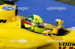 08.03.2003 Melbourne, Australien, MEL, Formel1, Samstag, Training, Ralph Fireman (GB, 12), Jordan Ford, EJ13, auf der Strecke (Track) - Albert Park Circuit, (Fosters Australian Grand Prix 2003, Victoria, Australia, Formel 1, F1)  c Copyright: Photos mit - xpb.cc - kennzeichnen, weitere Bilder auf www.xpb.cc, eMail: info@xpb.cc - Belegexemplare senden.