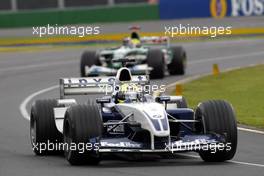 09.03.2003 Melbourne, Australien, MEL, Formel1, Sonntag, Rennen, Ralf Schumacher (D, 04), BMW WilliamsF1 Team, FW25, auf der Strecke (Track) - Albert Park Circuit, (Fosters Australian Grand Prix 2003, Victoria, Australia, Formel 1, F1)  c Copyright: Photos mit - xpb.cc - kennzeichnen, weitere Bilder auf www.xpb.cc, eMail: info@xpb.cc - Belegexemplare senden.