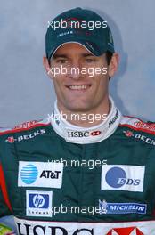 06.03.2003 Melbourne, Australien, MEL, Formel1, Donnerstag, offizielles FIA Portrait Shooting der Fahrer: Mark Webber (AUS, 14), Jaguar Racing, Portrait - Albert Park Circuit, (Fosters Australian Grand Prix 2003, Victoria, Australia, Formel 1, F1)  c Copyright: Photos mit - xpb.cc - kennzeichnen, weitere Bilder auf www.xpb.cc, eMail: info@xpb.cc - Belegexemplare senden.