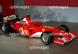 07.02.2003 Maranello, Italien, Ferrari, offizielle Formel1 Präsentation (Launch des F2003GA), Scuderia Ferrari Marlboro, in der neuen Logistik-Halle auf dem Gelände von Ferrari - (Februar, Mugello, Italy, Formel 1, F1, 2003)  c Copyright: Photos mit - xpb.cc - kennzeichnen, weitere Bilder auf der Bilddatenbank
