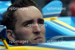 04.07.2003 Magny - Cours, Frankreich, F1, Freitag, der junge französische Testfahrer Franck Montagny (F) testet für das Renault F1 Team - Magny - Cours, Circuit de Nevers, Formel 1 Grand Prix (GP) von Frankreich 2003, France, Nevers - Alle Bilder auf www.xpb.cc, eMail: info@xpb.cc - Abdruck ist honorarpflichtig. c Copyrightnachweis: xpb.cc