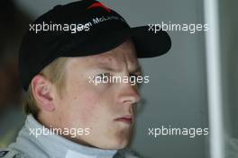 04.07.2003 Magny - Cours, Frankreich, F1, Freitag, Kimi Raikkonen, (FIN, McLaren Mercedes) - Magny - Cours, Circuit de Nevers, Formel 1 Grand Prix (GP) von Frankreich 2003, France, Nevers - Alle Bilder auf www.xpb.cc, eMail: info@xpb.cc - Abdruck ist honorarpflichtig. c Copyrightnachweis: xpb.cc