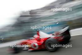 05.07.2003 Magny - Cours, Frankreich, F1, Samstag, Rubens Barrichello (BR, 02), Scuderia Ferrari Marlboro, F2003-GA, auf der Strecke (Track)  - Magny - Cours, Circuit de Nevers, Formel 1 Grand Prix (GP) von Frankreich 2003, France, Nevers - Alle Bilder auf www.xpb.cc, eMail: info@xpb.cc - Abdruck ist honorarpflichtig. c Copyrightnachweis: xpb.cc