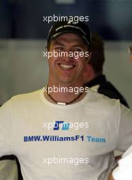 05.07.2003 Magny - Cours, Frankreich, F1, Samstag, Ralf Schumacher (D, 04), BMW WilliamsF1 Team, Portrait - Pole Position nach dem Qualyfying - Magny - Cours, Circuit de Nevers, Formel 1 Grand Prix (GP) von Frankreich 2003, France, Nevers - Alle Bilder auf www.xpb.cc, eMail: info@xpb.cc - Abdruck ist honorarpflichtig. c Copyrightnachweis: xpb.cc